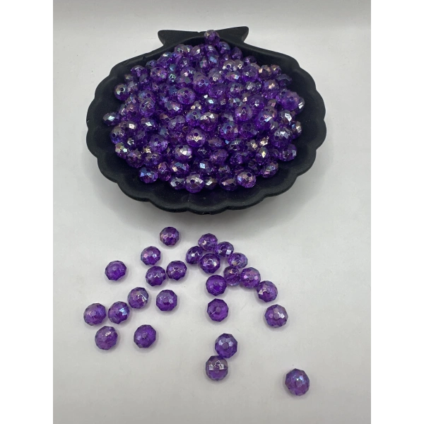 8 mm janjanlı akrilik boncuk