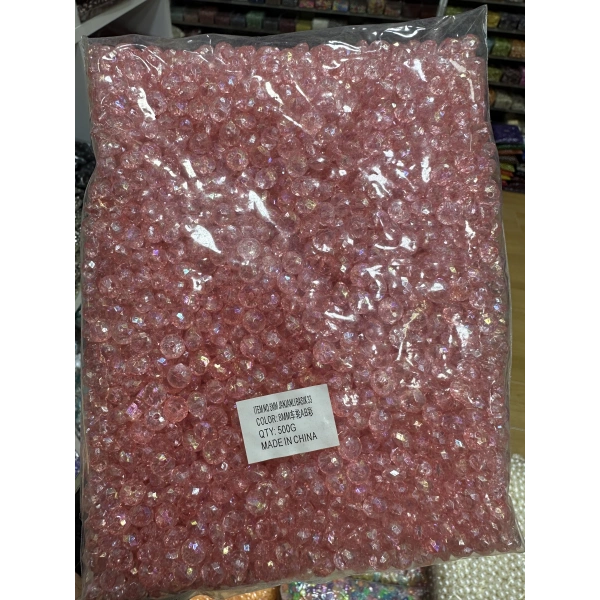 8 mm janjanlı akrilik boncuk