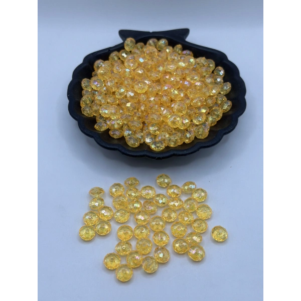 8 mm janjanlı akrilik boncuk