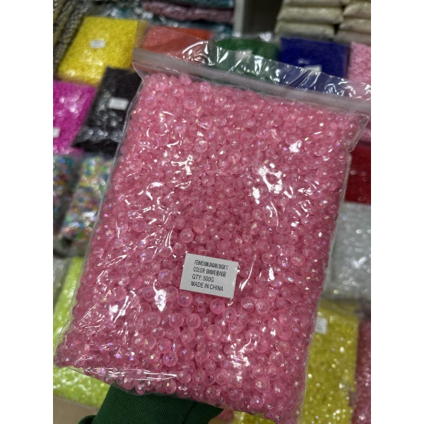 8 MM JANJANLI BASIK BONCUK (500 GRAM)