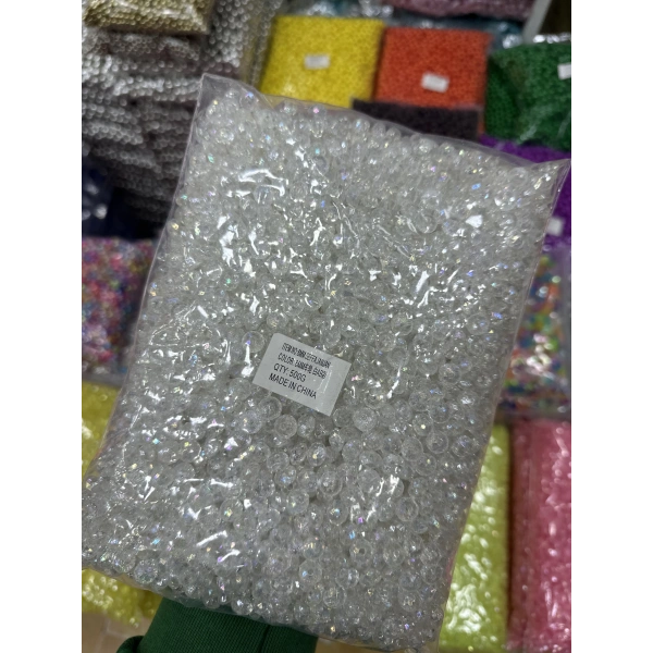 8 MM JANJANLI BASIK BONCUK (500 GRAM)