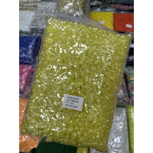 8 MM JANJANLI BASIK BONCUK (500 GRAM)