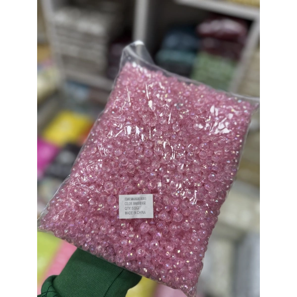 8 MM JANJANLI BASIK BONCUK (500 GRAM)