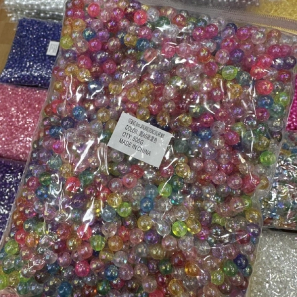 8 mm janjanlı boncuk (500 gr)