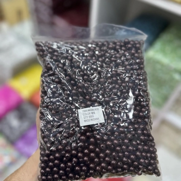 8 mm renkli inci (500 gr)