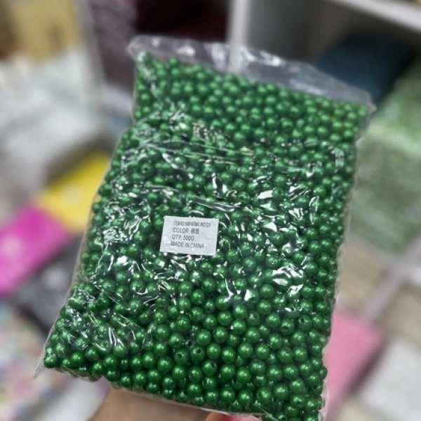 8 mm renkli inci (500 gr)