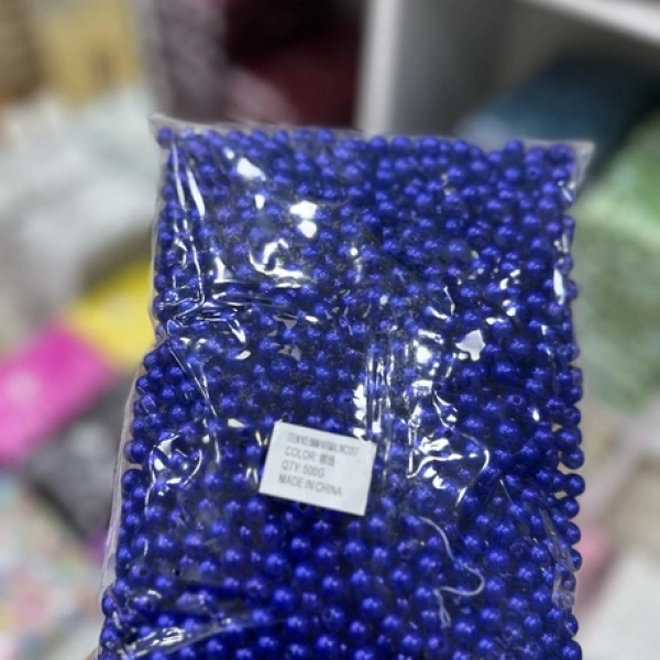 8 mm renkli inci (500 gr)