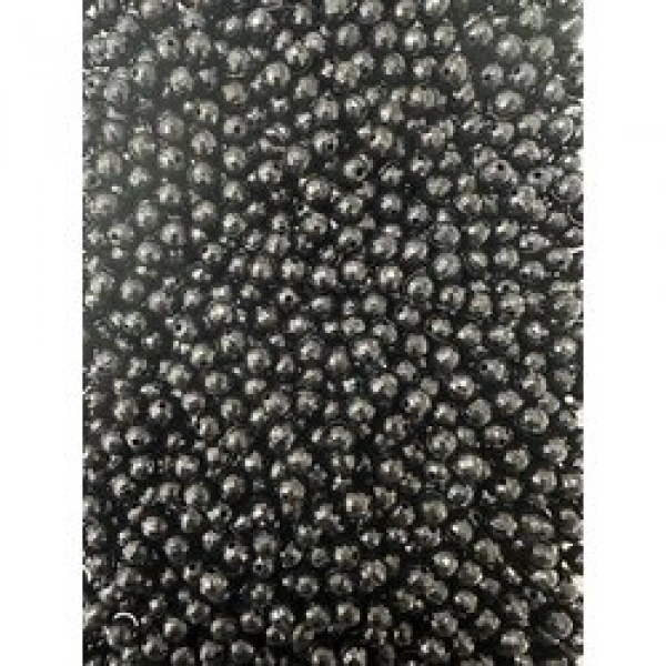 8 mm siyah dünya boncuk (500 gr)