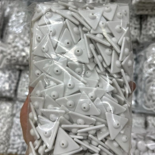 Akrilik Beyaz Boncuk (500 gr)