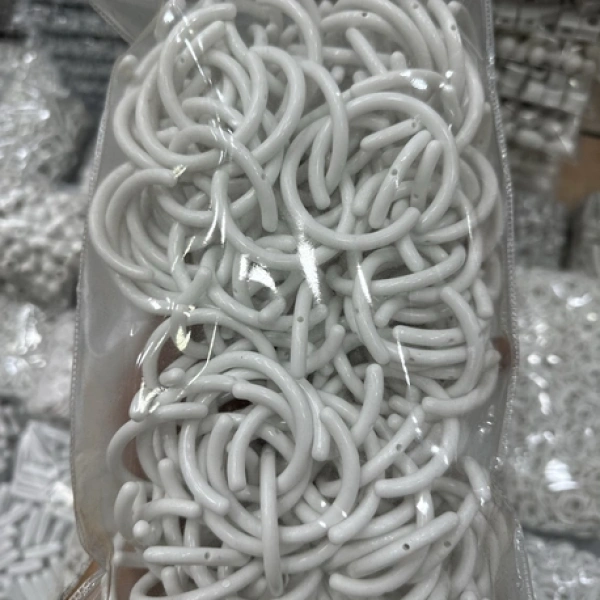 Akrilik Beyaz Boncuk (500 gr)