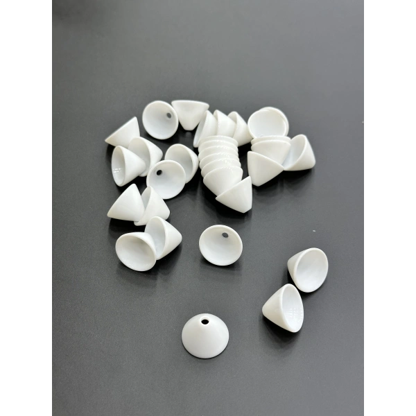 Akrilik Beyaz Boncuk 500 Gram
