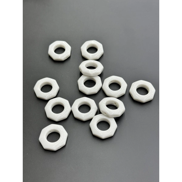 Akrilik Beyaz Boncuk 500 Gram