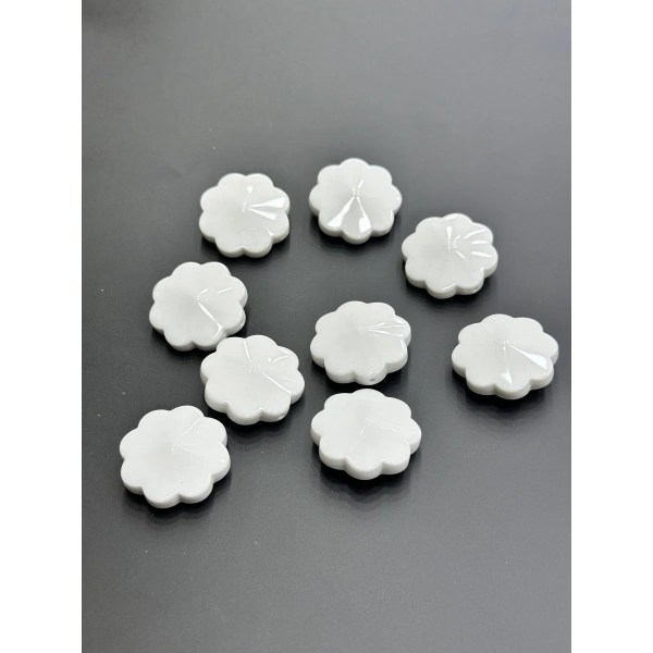 Akrilik Beyaz Boncuk 500 Gram
