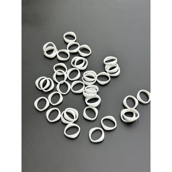 Akrilik Beyaz Boncuk 500 Gram