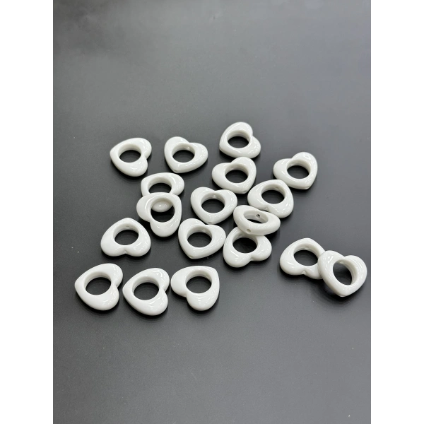 Akrilik Beyaz Boncuk 500 Gram