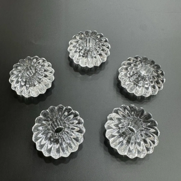 Akrilik Şeffaf Boncuk (500 gr)