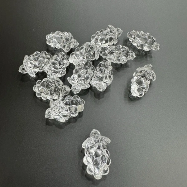 Akrilik Şeffaf Boncuk (500 gr)