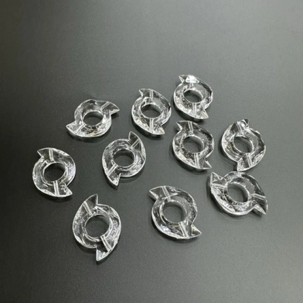 Akrilik Şeffaf Boncuk (500 gr)