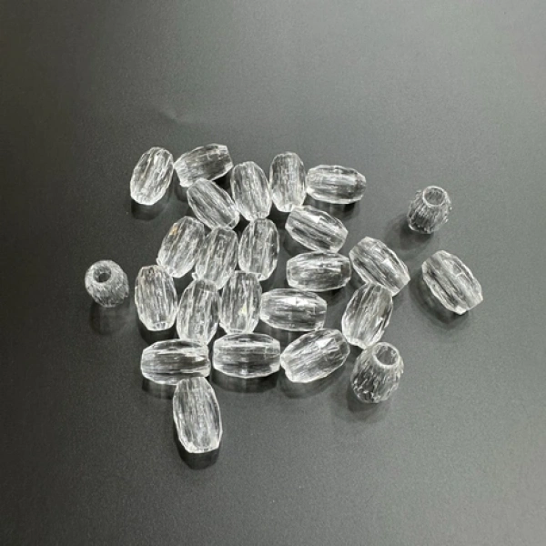 Akrilik Şeffaf Boncuk (500 gr)