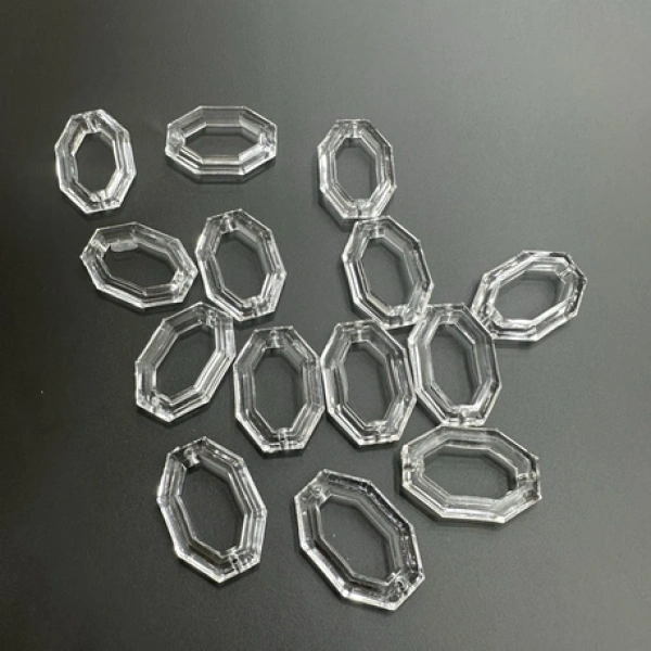 Akrilik Şeffaf Boncuk (500 gr)