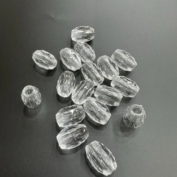 Akrilik Şeffaf Boncuk (500 gr)