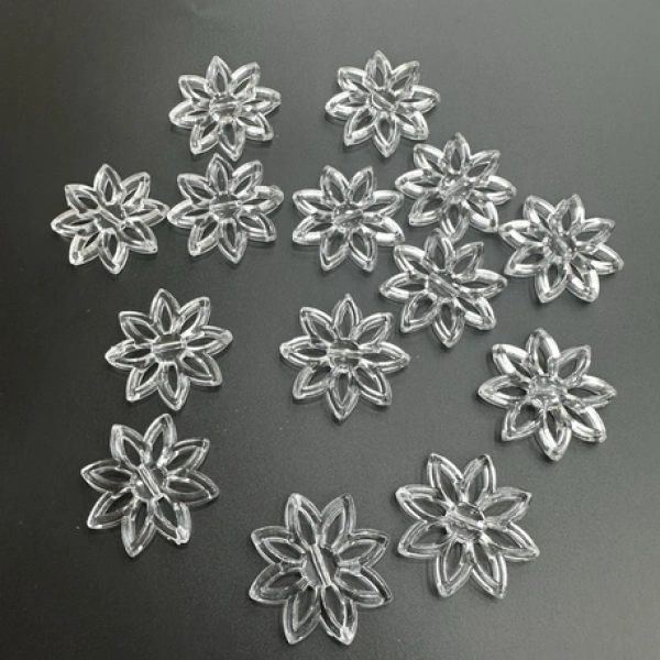 Akrilik Şeffaf Boncuk (500 gr)