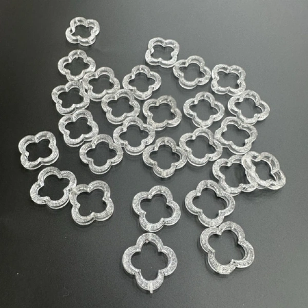 Akrilik Şeffaf Boncuk (500 gr)