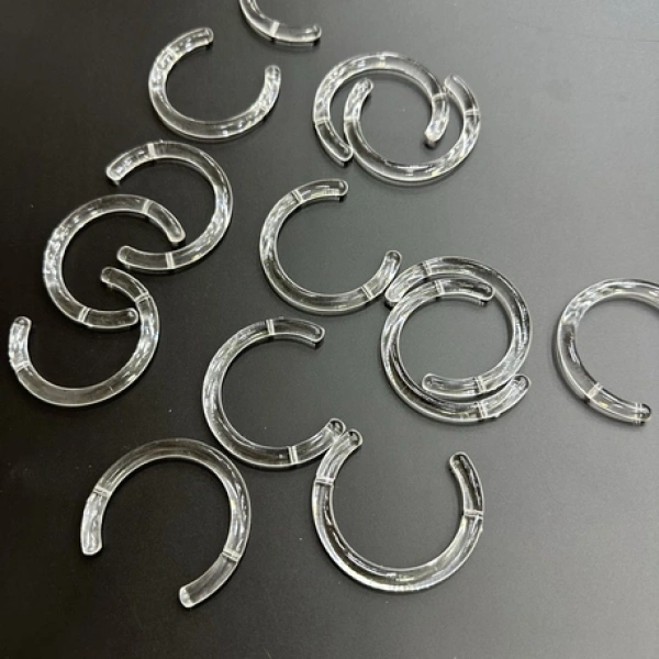 Akrilik Şeffaf Boncuk (500 gr)