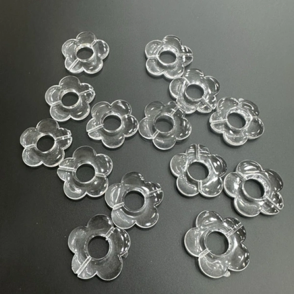 Akrilik Şeffaf Boncuk (500 gr)