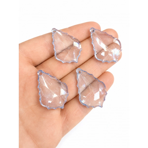 AKRİLİK BEBE MAVİ YAPRAK (500 GRAM - 145 ADET)