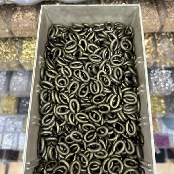 Antik yeşil boncuk (500 gr)