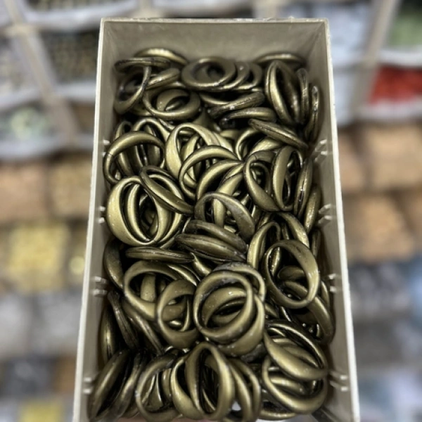 Antik yeşil boncuk (500 gr)