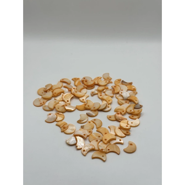DOĞAL TURUNCU AY SEDEF (25 GRAM - 60 ADET)