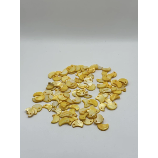 DOĞAL SARI AY SEDEF (25 GRAM - 60 ADET)