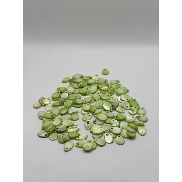DOĞAL YEŞİL SEDEF DAMLA (25 GRAM - 60 ADET)