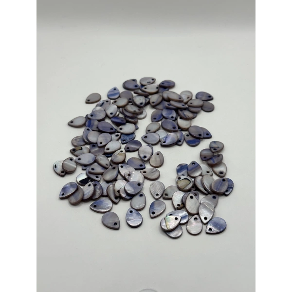 DOĞAL LAVANTA GRİ SEDEF DAMLA (25 GRAM - 60 ADET)