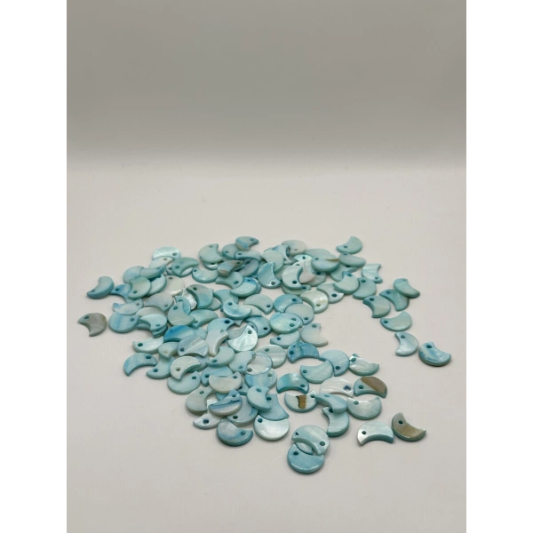 DOĞAL TURKUAZ AY SEDEF (25 GRAM - 60 ADET)