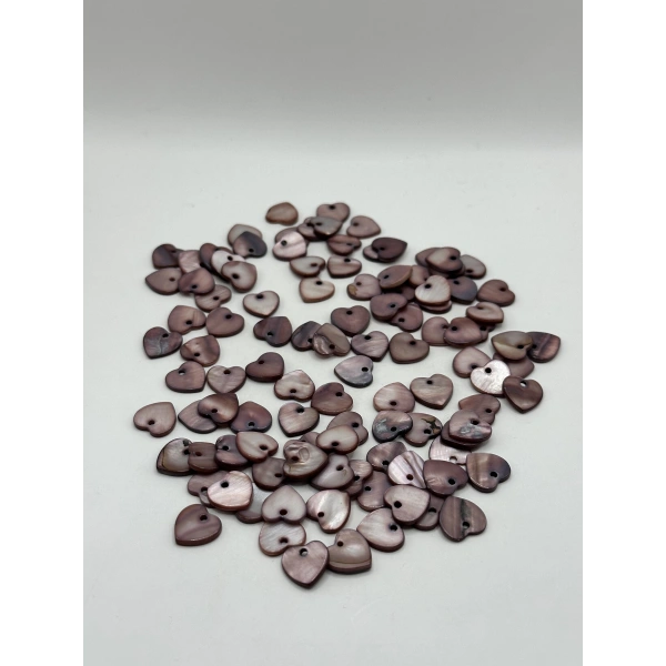 DOĞAL GÜL KURUSU KALP SEDEF (25 GRAM - 55 ADET)