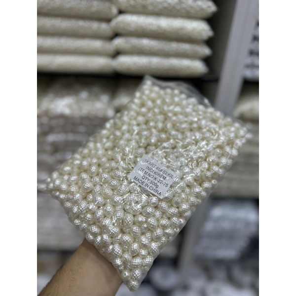 Lüks Şekilli Barok İnci Boncuk - 500 Gram