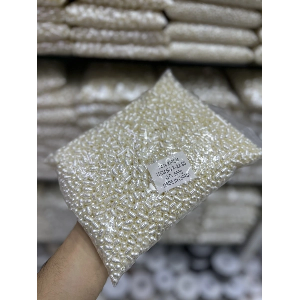 Lüks Şekilli Barok İnci Boncuk - 500 Gram