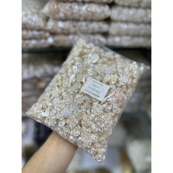 Lüks Şekilli Barok İnci Boncuk - 500 Gram