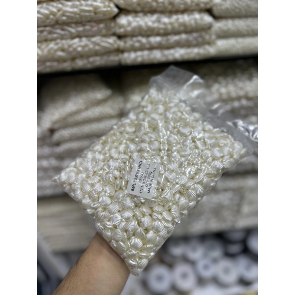 Lüks Şekilli Barok İnci Boncuk - 500 Gram