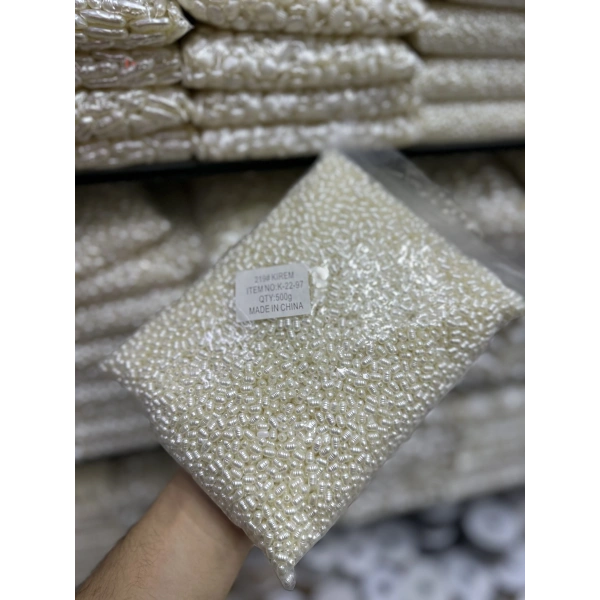 Lüks Şekilli Barok İnci Boncuk - 500 Gram