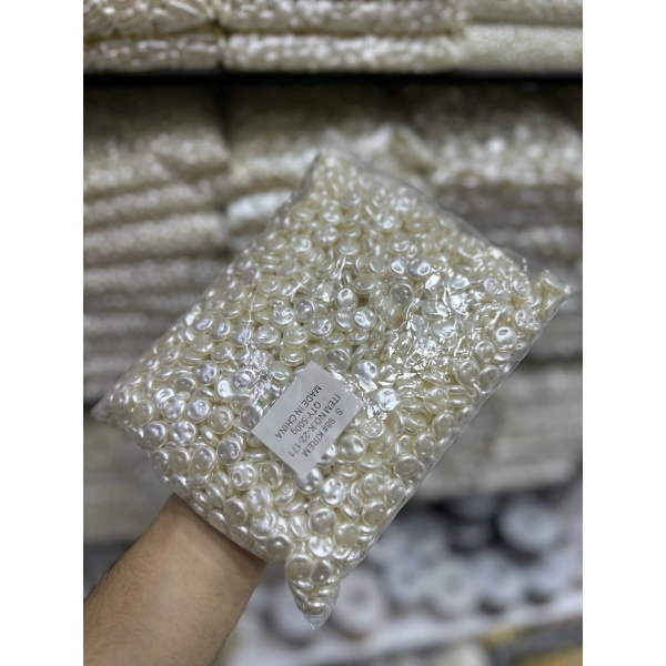 Lüks Şekilli Barok İnci Boncuk - 500 Gram