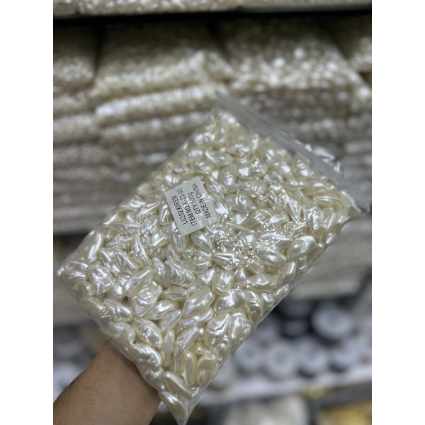 Lüks Şekilli Barok İnci Boncuk - 500 Gram