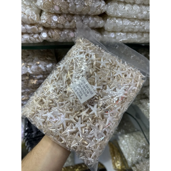Lüks Şekilli Barok İnci Boncuk - 500 Gram
