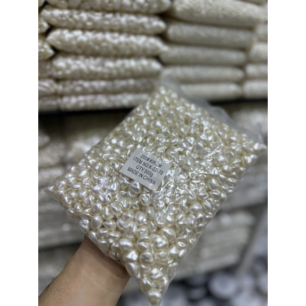 Lüks Şekilli Barok İnci Boncuk - 500 Gram