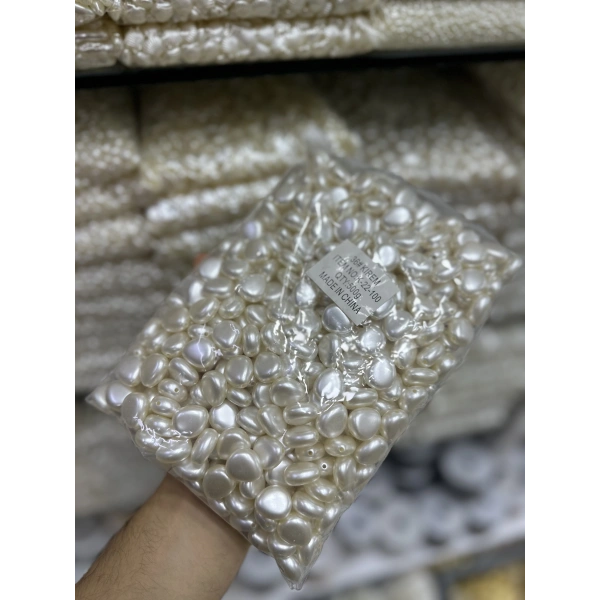 Lüks Şekilli Barok İnci Boncuk - 500 Gram