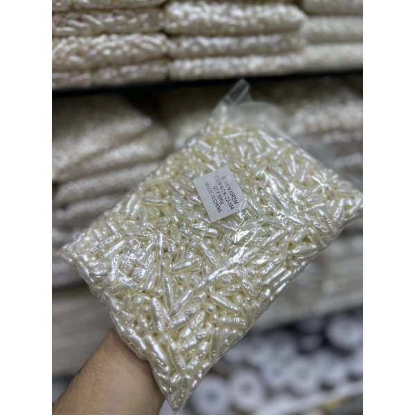 Lüks Şekilli Barok İnci Boncuk - 500 Gram