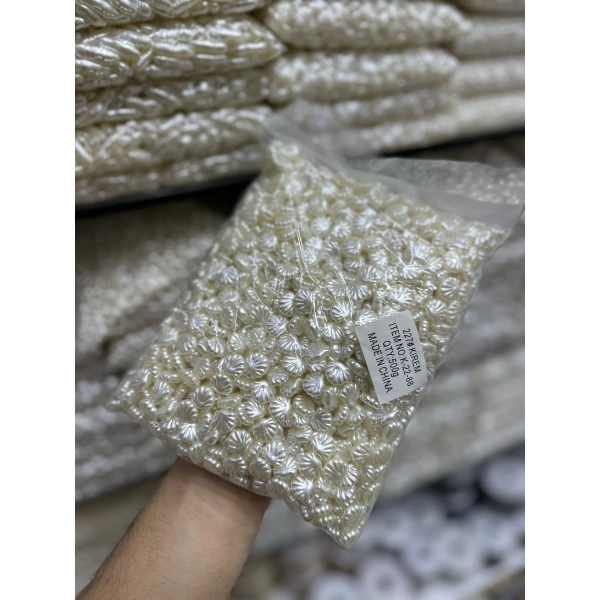 Lüks Şekilli Barok İnci Boncuk - 500 Gram